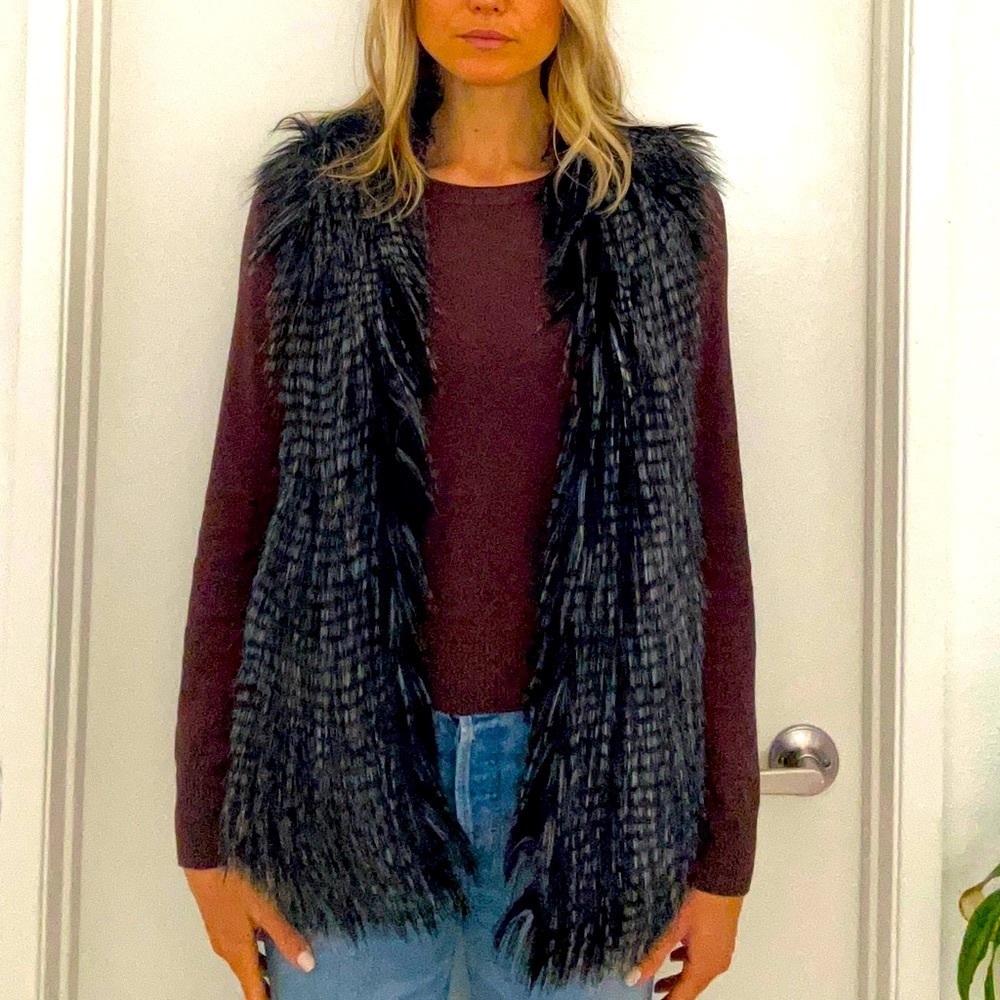 H&M Faux Fur Vest